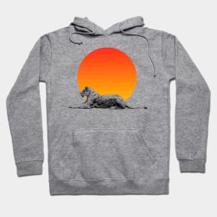 A Lion in the sun Hoodie